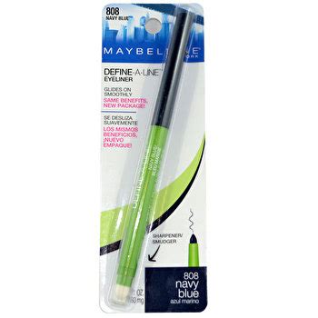 maybelline navy blue eyeliner pencil.